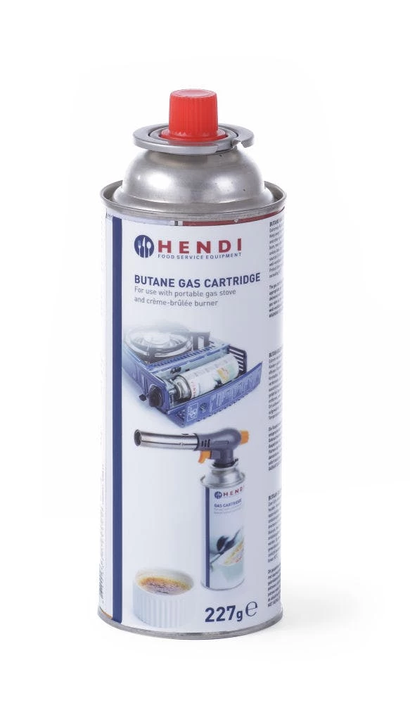 Set HENDI Crème-Brûlée-Brenner Concept Design + 4 Stk, 68mm HENDI Butan Gaskartuschen – Bild 7