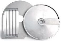 METRO Professional Pommes-Frites Schneidescheiben Set, Für Machine GVCDFFS10, Aluminium, Ø 20.5 Cm, 10 Mm, Silber