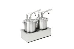 Schneider® Dosierspender 2-fach Inhalt 2x5 Liter - 405x205x421mmxØ180mm