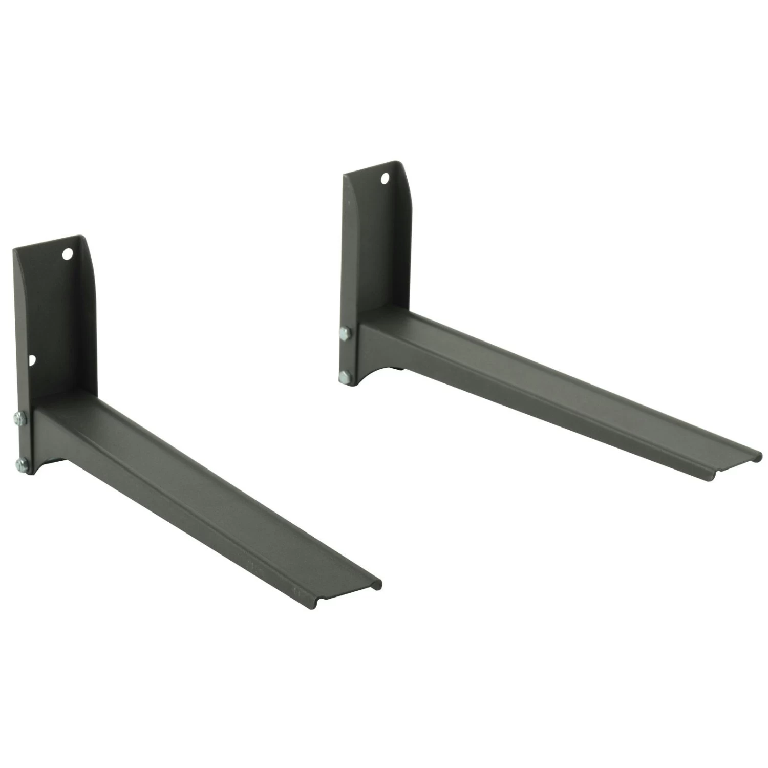 Wandhalterung Weiß Für Mikrowelle Küche Ofen Grill Halterung Regal Ablage Ausziehbar – Bild 2