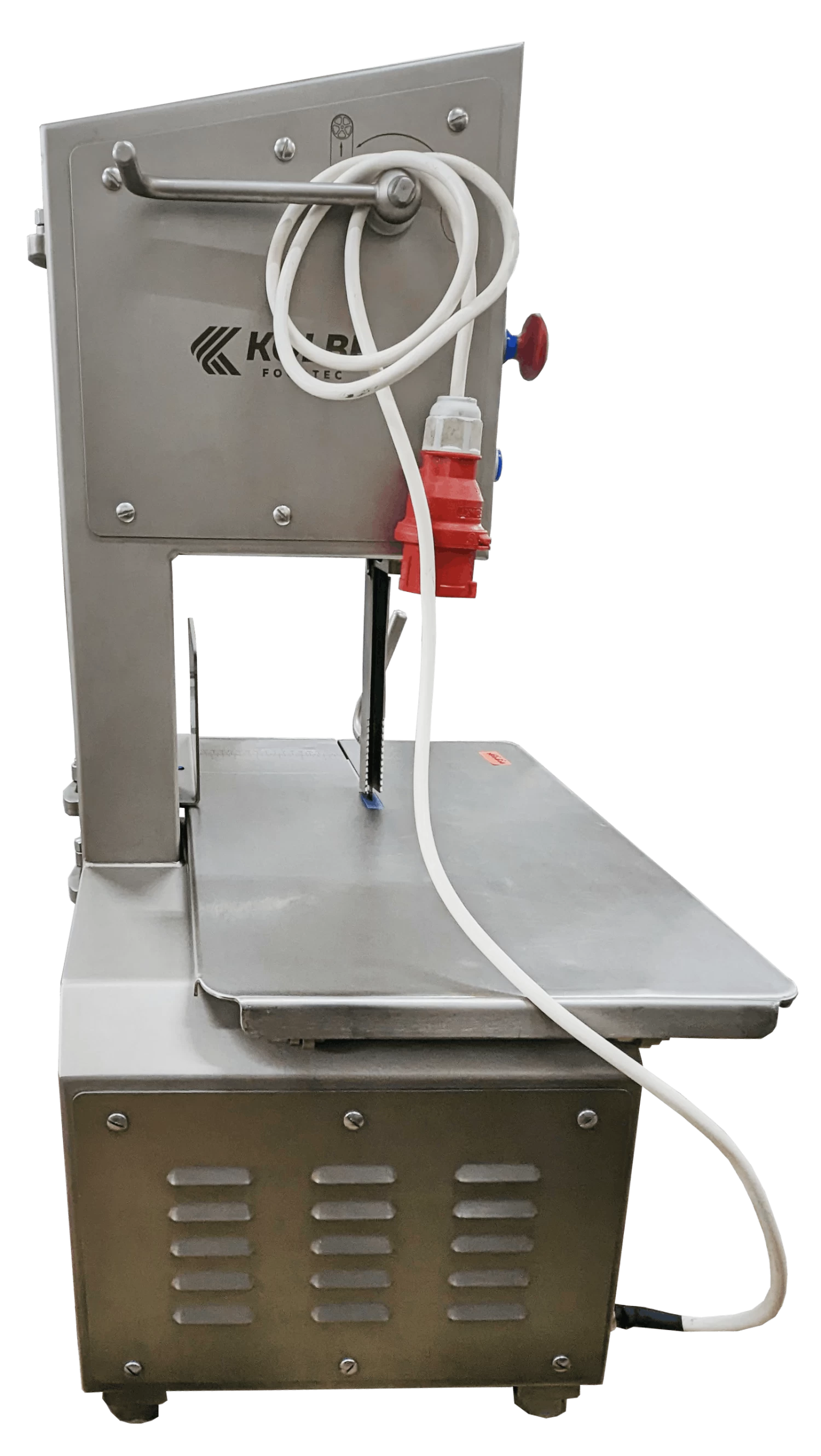 Knochenbandsäge Kolbe K220 Bandsäge Tischmodell Fleischsäge 400V Linksauslage – Bild 6