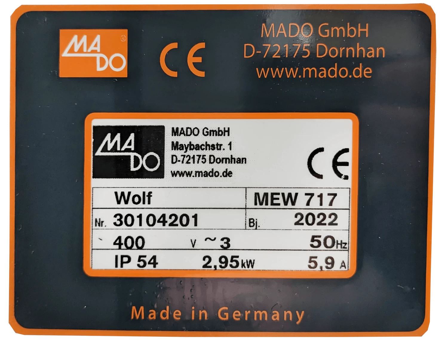 Stopfwolf MEW 717 E32 Mado CNS Fahrbar 60 L Volumen – Bild 7