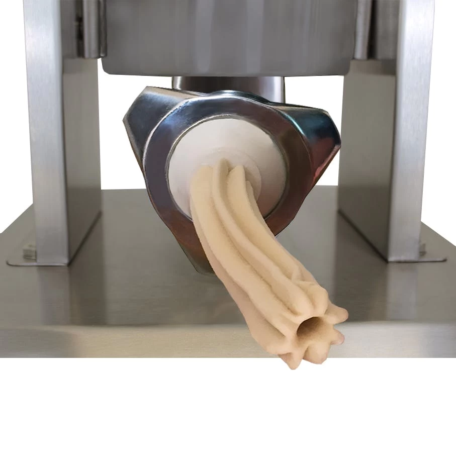 Beeketal Churros Maschine Wurstfüller 7L Inkl. 4 Tlg. PVC Churros Vorsatz BT07C – Bild 6