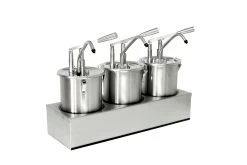 Schneider® Dosierspender 3-fach Inhalt 3x5 Liter - 605x205x421mmxØ180mm