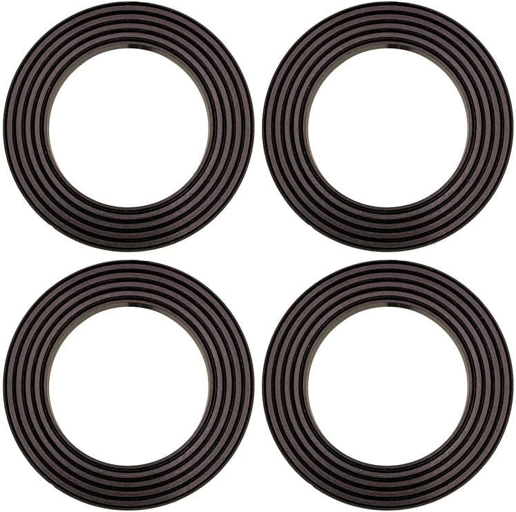 4x Dichtung 26604 Für Krups PREP&COOK, Moulinex Clickchef, Silvercrest Monsieur Cuisine, Vorwerk Thermomix TM21 TM31 Messer Ø 41mm
