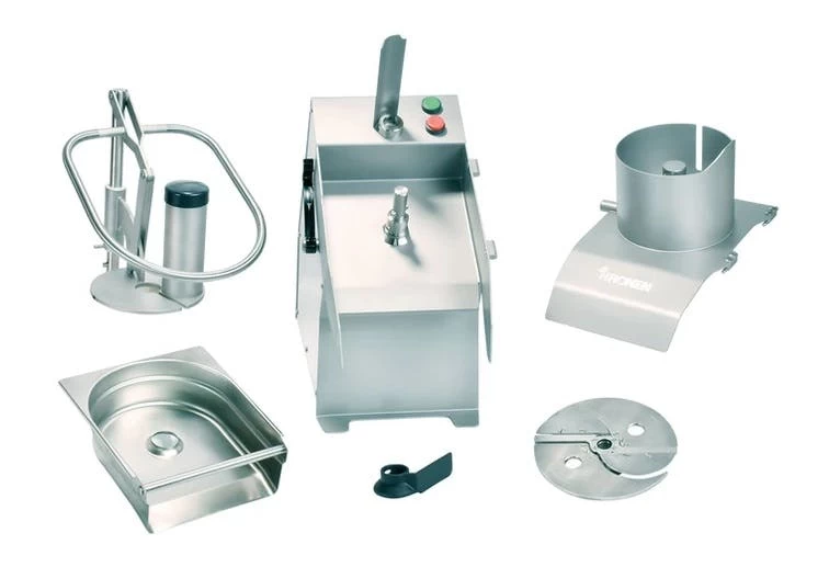 KRONEN KG-203 Gemüseschneider KG203 Edelstahl Schneidemaschine 300U/min – Bild 6